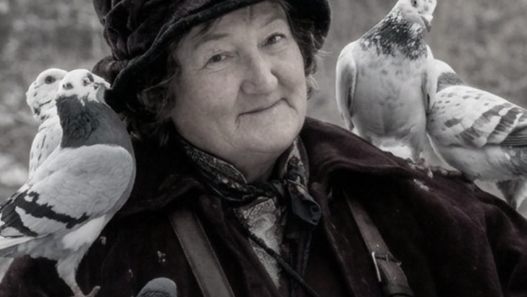 Mujer paloma