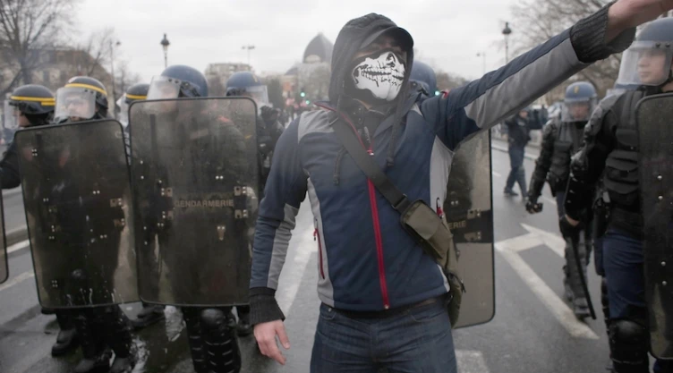 Protestas en francia