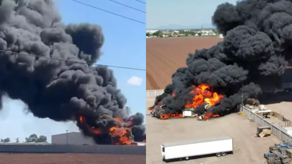 incendio en los Mochis Sinaloa hoy