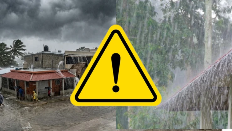 ¿Quintana Roo se verá afectado? Se aproxima diluvio de 72 horas en México por potencial ciclón tropical y monzón mexicano