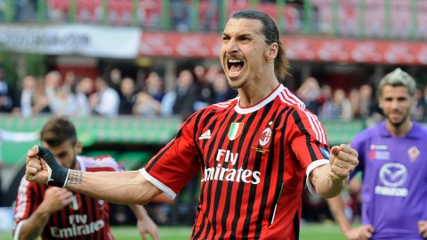Zlatan Ibrahimovic AC Milan