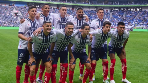 Foto oficial de Rayados contra Atlético San Luis Jornada 3 Clausura 2023