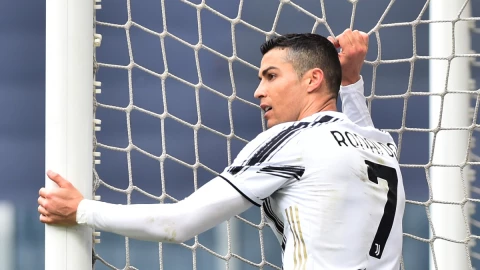 Cristiano Ronaldo con la Juventus