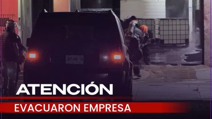 Trabajadores de una empresa son evacuados ante el derrame de un químico tóxico en Tlaquepaque