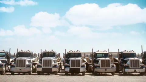 Megabloqueo de transportistas en Edomex