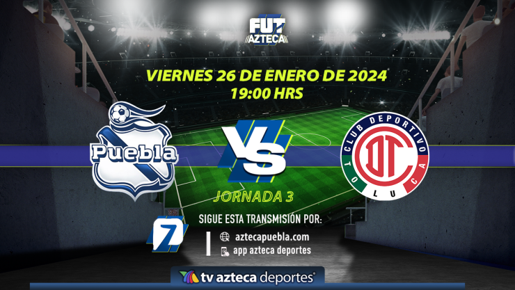 Puebla vs Toluca donde ver en vivo 