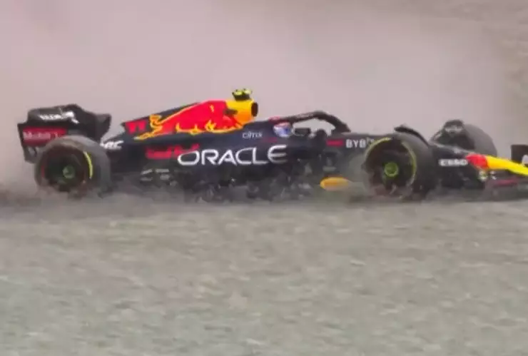 Checo en el Gran Premio de Austria