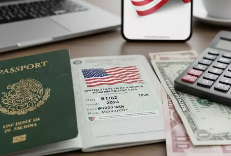 Pasaporte mexicano y la visa americana en 2026