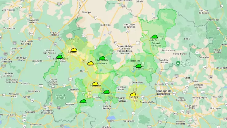 Calidad del aire en Guanajuato
