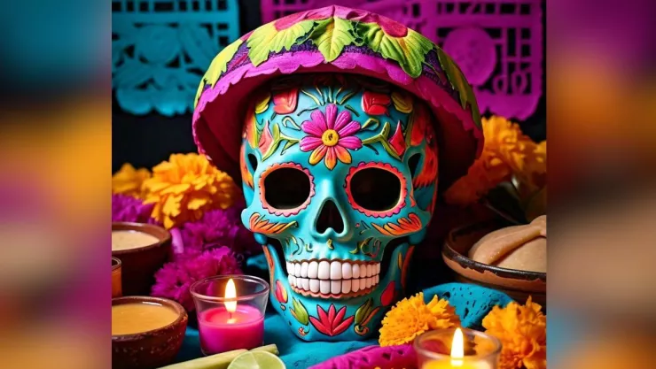 ofrenda día de muertos nota
