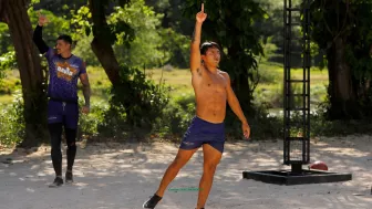 Celebración de Koke Guerrero Exatlón México.