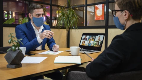 Prueba del café en las entrevistas de trabajo