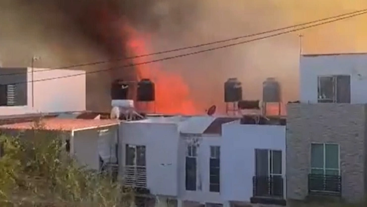 Incendio en base aérea Zapopan
