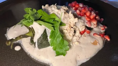 chiles nogada perejil temporada