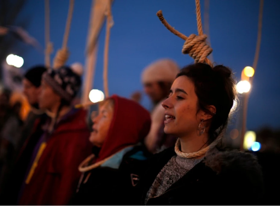 Protestas en cumbre clima.