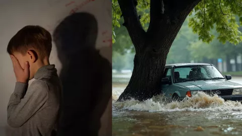 Leyenda del niño que llora en colonia Libertad de Tijuana en temporada de lluvias (VIDEO)