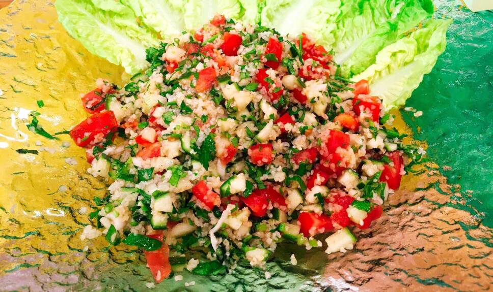 Receta Ensalada de trigo