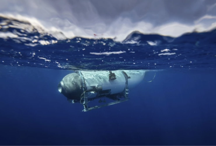 Desaparece submarino que llevaba a turistas a ver restos del Titanic