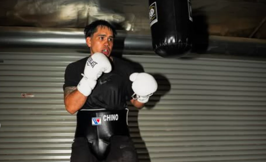 Misael Chino García boxeo