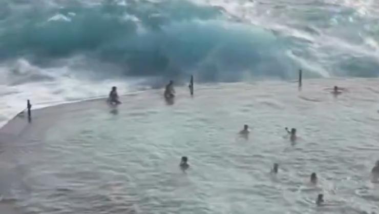 Ola gigante Islas Canarias