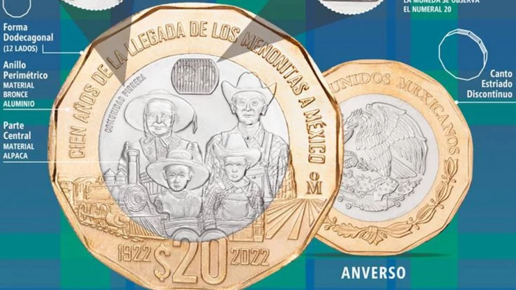Banxico lanza nueva moneda conmemorativa.