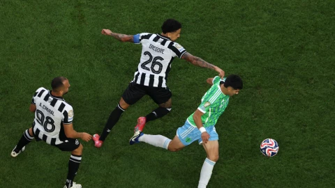 Obed Vargas en el Mundial de Clubes con el Seattle Sounders.