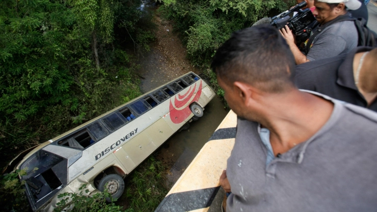 Accidente de autobús en Honduras deja 11 muertos