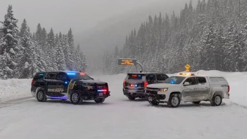 Atrapados en la nieve