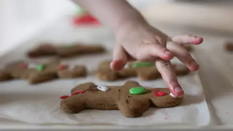 Cómo preparar muñecos de jengibre