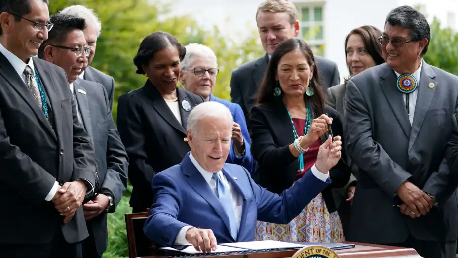 Joe Biden proclama el Día de los Pueblos Indígenas en 2021.