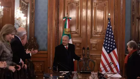 AMLO y Antony Blinken se reúnen por crisis migratoria