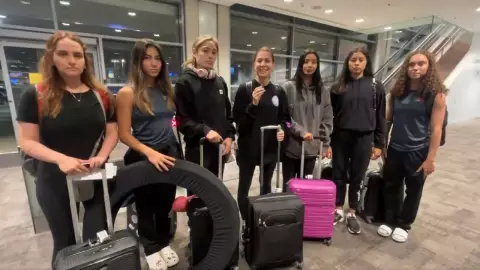 VIDEO: ¡Vuelven a casa! Equipo de gimnasia rítmica en Israel vuelve a México
