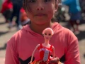 Entrega de juguetes en Xalostoc, Tlaxcala