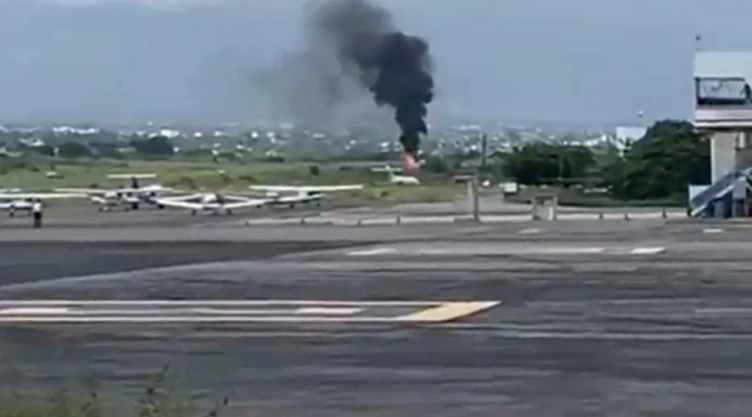 avioneta accidentada en Cuernavaca, Morelos