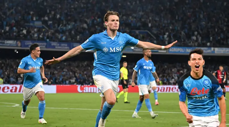 Napoli Campeón Serie A Italia resultado vs Cagliari