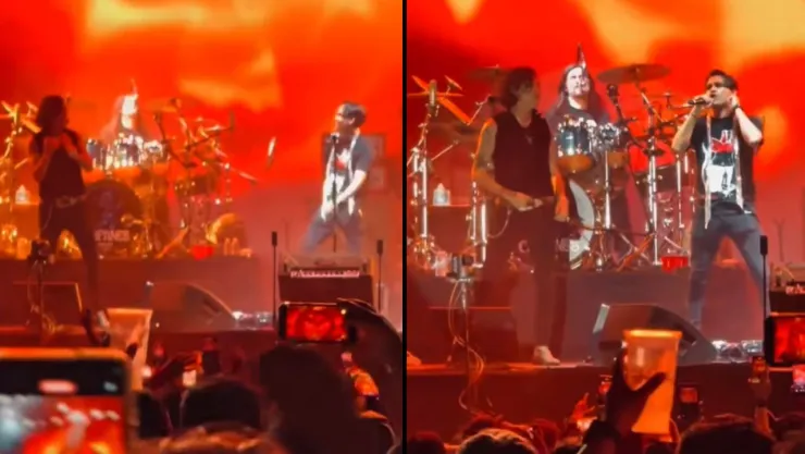 VIDEO | Él es el fan de Caifanes que cumplió un sueño y subió a cantar junto a la agrupación en las Fiestas de Octubre 2025