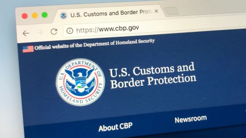Sitio web de la CBP