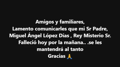 La lucha libre mexicana está de luto por la muerte de Rey Misterio Sr., confirmó su hijo