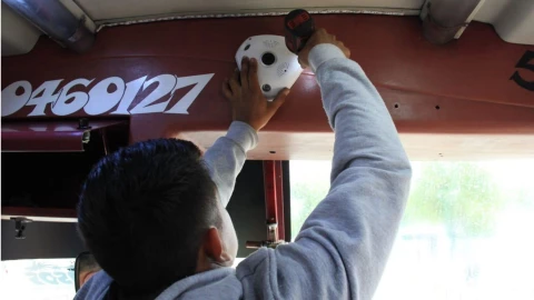 Cámara transporte público