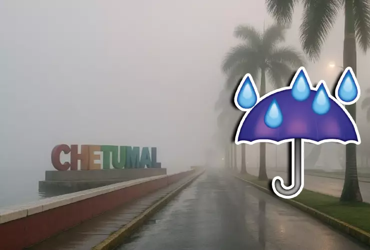 Clima en Chetumal HOY 9 de diciembre de 2025_ Lluvias fuertes se registrarán en la capital, pronostican.webp