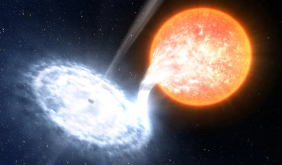 Astrónomos de la Ohio State University presenciaron cómo una estrella logró escapó de la inmensa fuerza de gravedad de un agujero negro