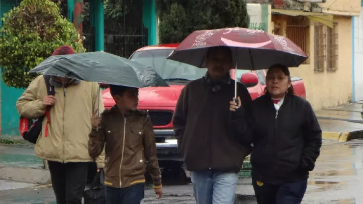 Lluvias en Veracruz.