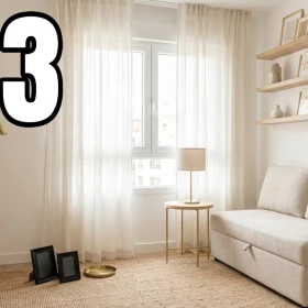 3 formas de decorar una sala pequeña para que parezca elegante, cómoda y funcional