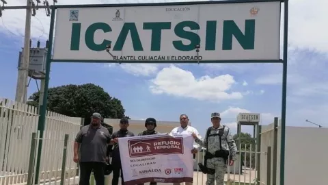 Refugios temporales de Protección Civil para emergencias en Culiacán