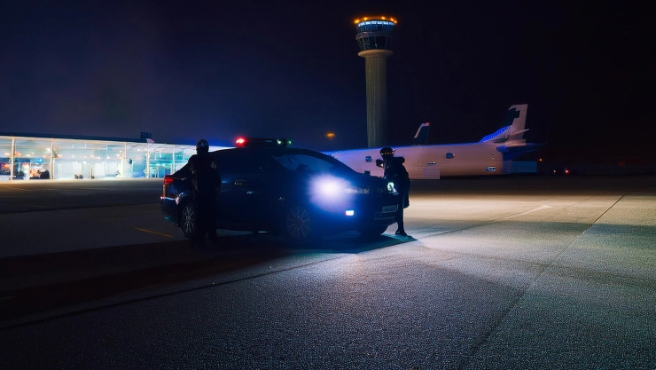 Presunta balacera Aereopuerto