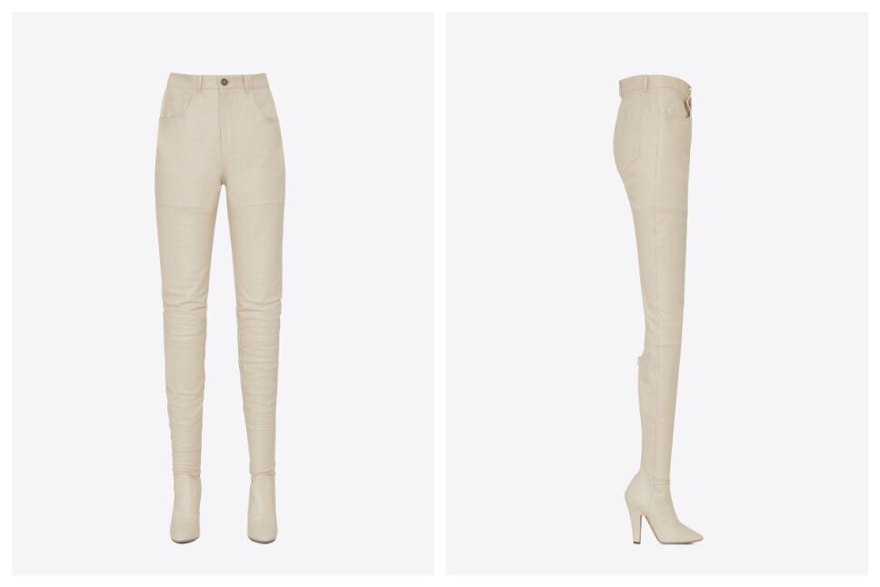pantboots de piel