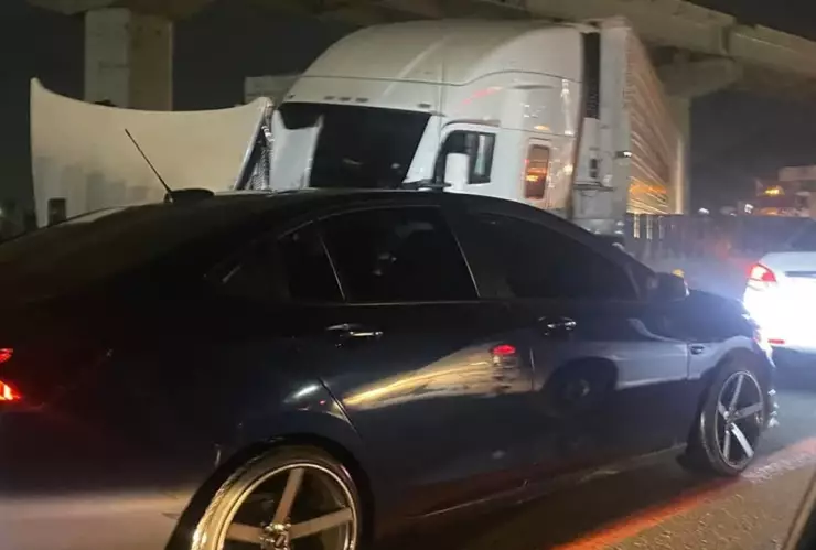 carambola autopista México-Puebla