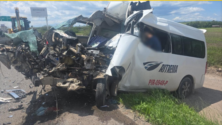 Dos muertos y cuatro heridos tras accidente en la carretera Silao-Irapuato, 26 de junio 2025.png
