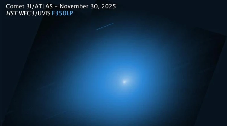 Un visitante de otro sistema solar: el Hubble reobserva el cometa 3I/ATLAS y sorprende a astrónomos