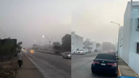 Frente frío 19 provoca bancos de niebla en Cancún; esto debes saber